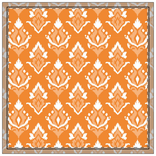 Napkin 4-set | Knoxville, Tennessee | Ikat