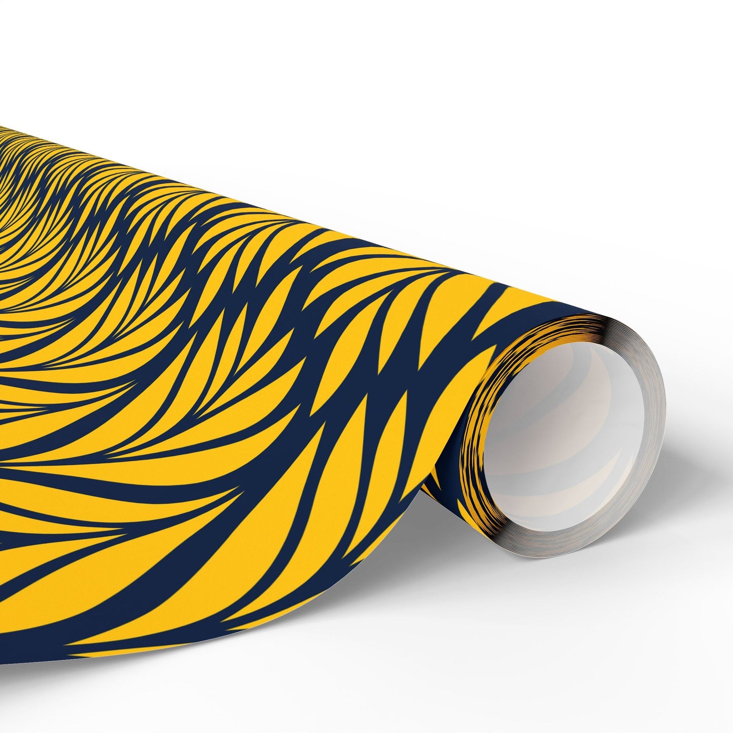 Gift Wrap | Yellow & Blue | Palm