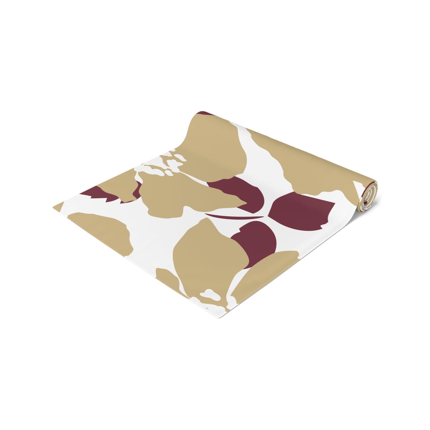 Table Runner | Maroon & Gold | Poppy