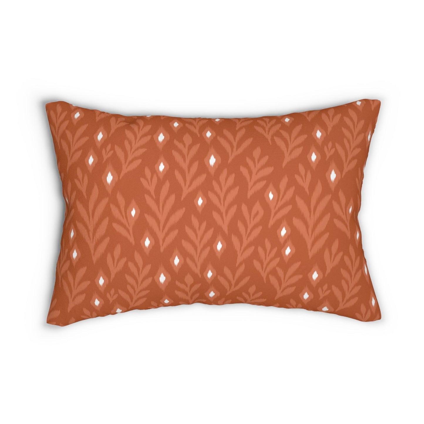 Pillow | Dark Orange & White | Laurel
