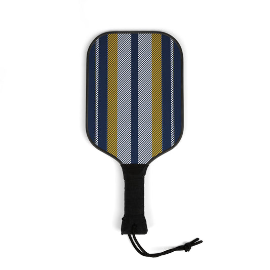Pickleball Paddle Kit | Yellow & Blue | Stripe