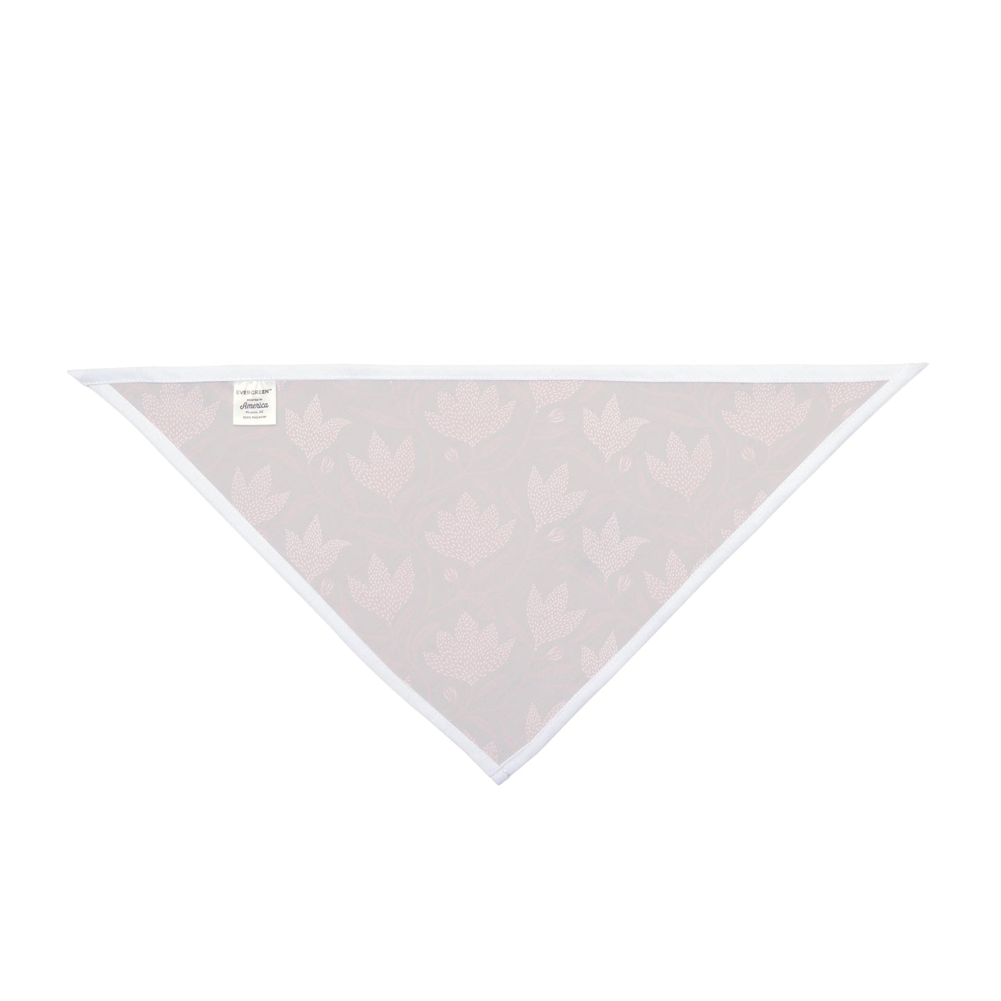 Pet Bandana | Maroon & White | Magnolia