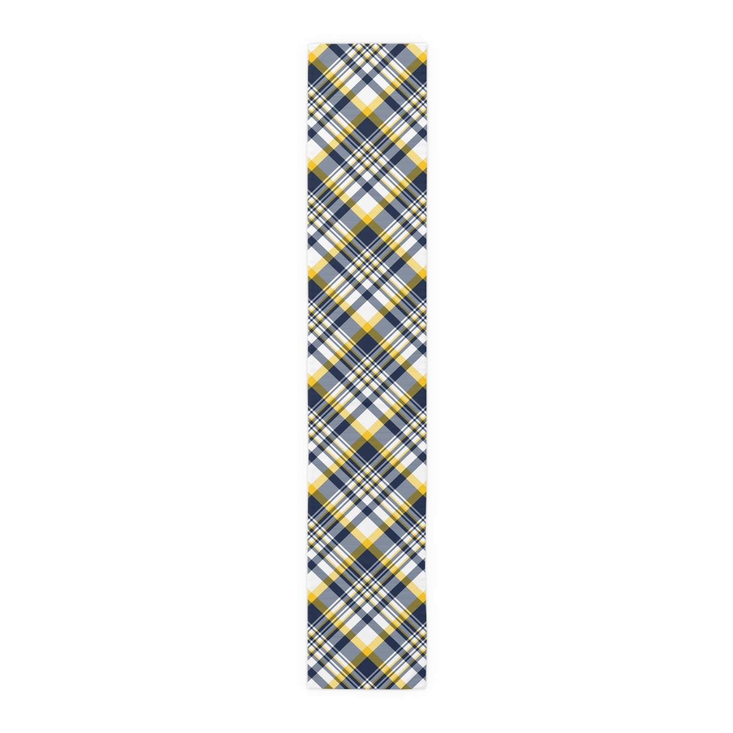Table Runner | Yellow & Blue | Tartan