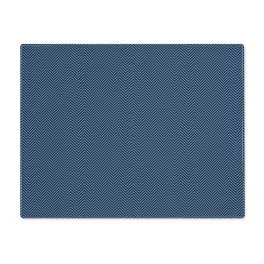 Placemat | Light Blue & White | Herringbone