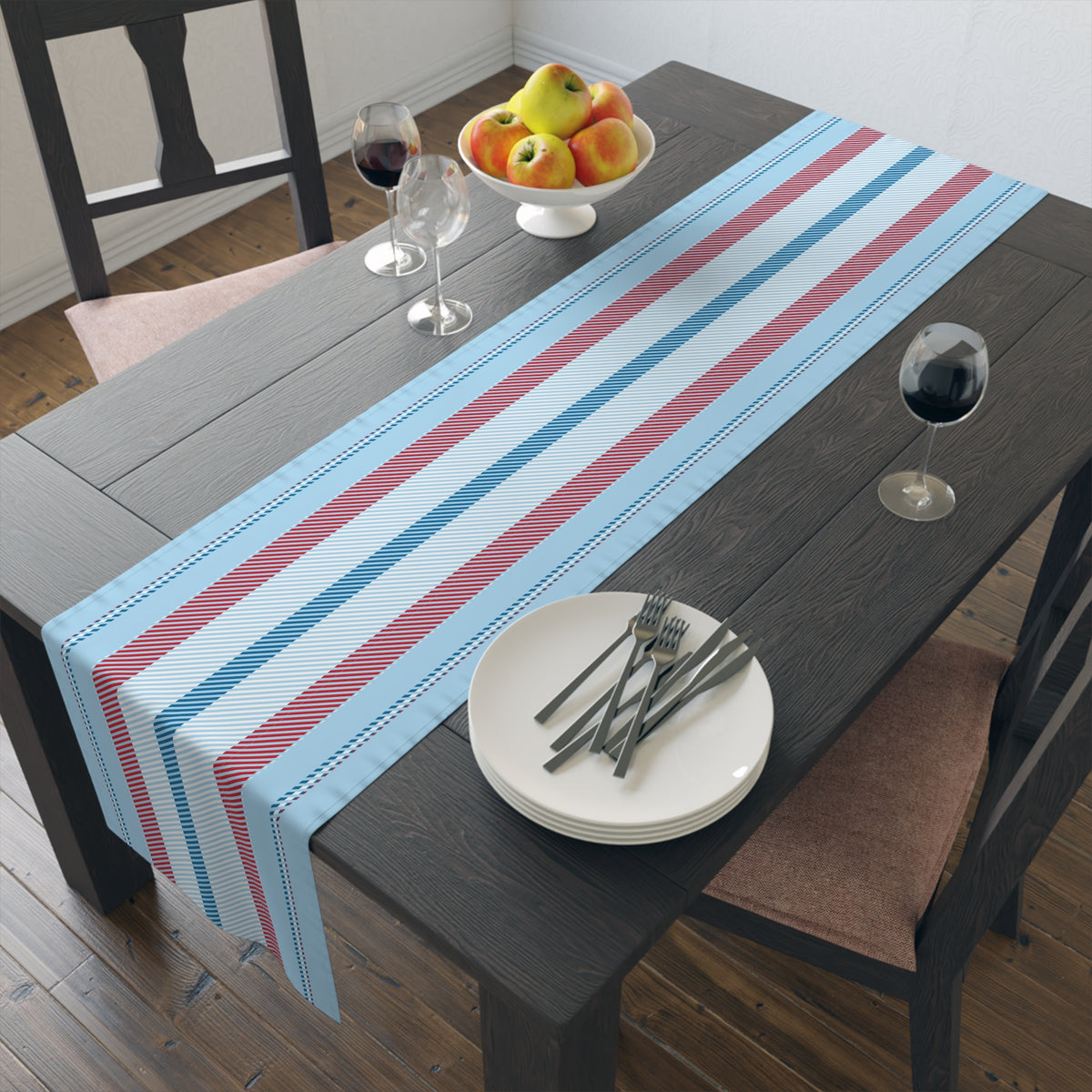Table Runner | Oxford, Mississippi | Stripe