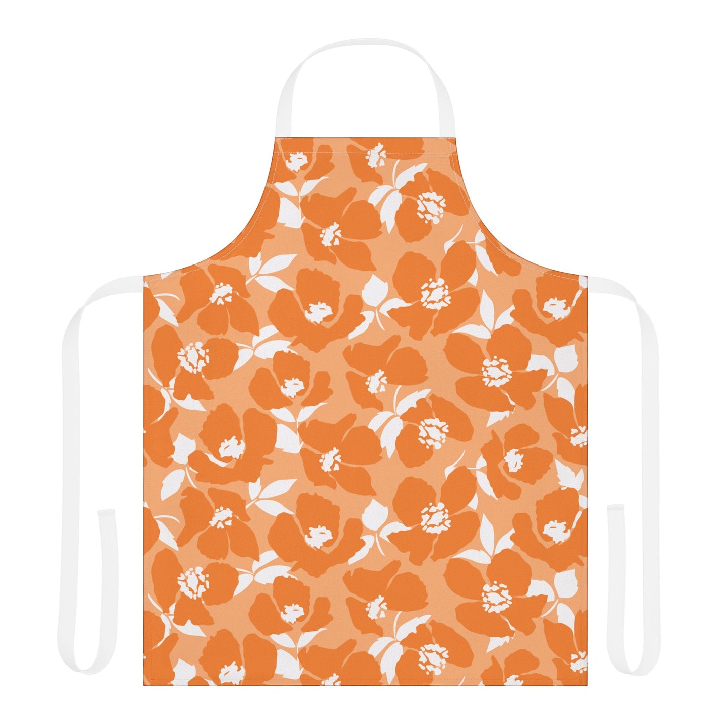 Apron | Orange & White | Poppy