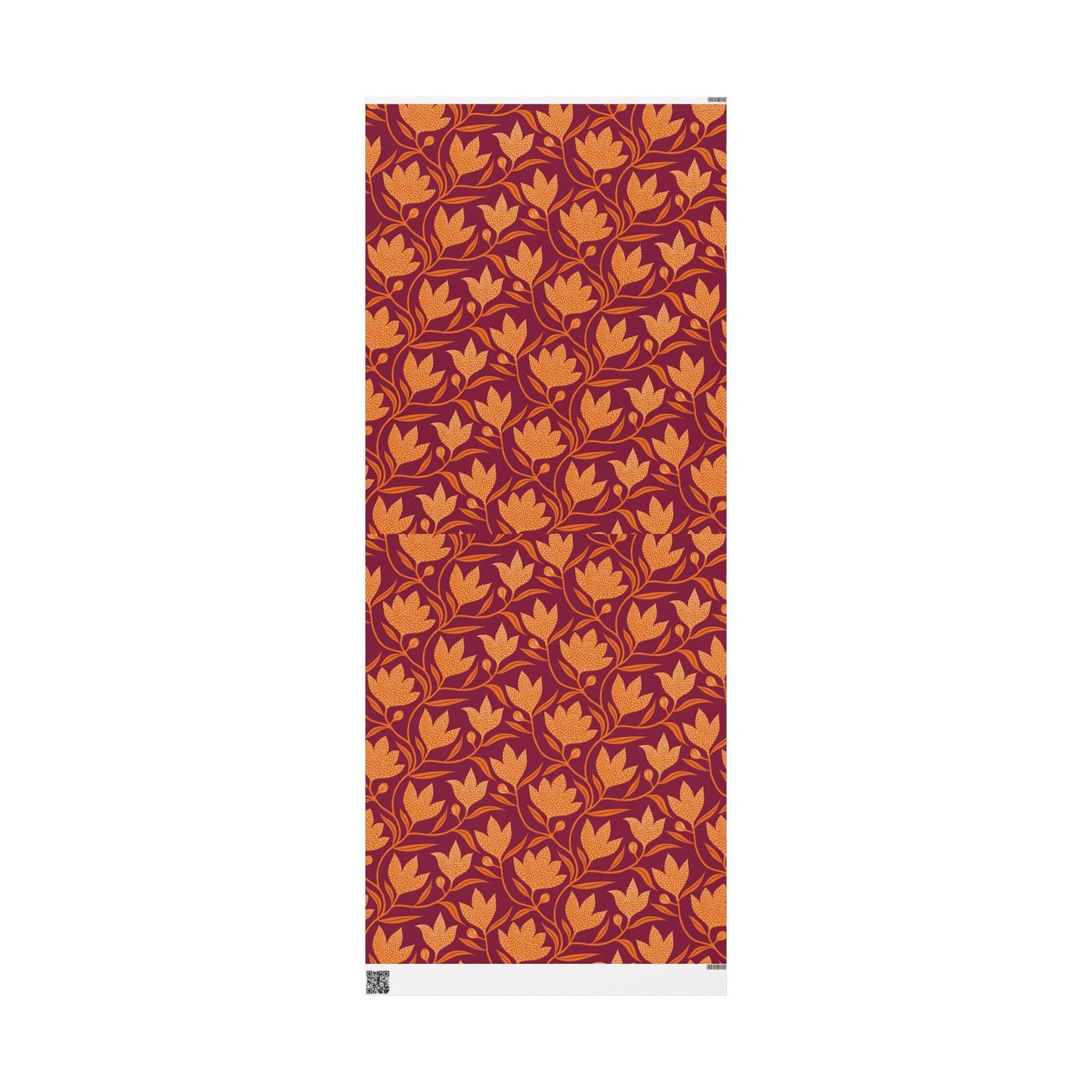Gift Wrap | Maroon & Orange | Magnolia