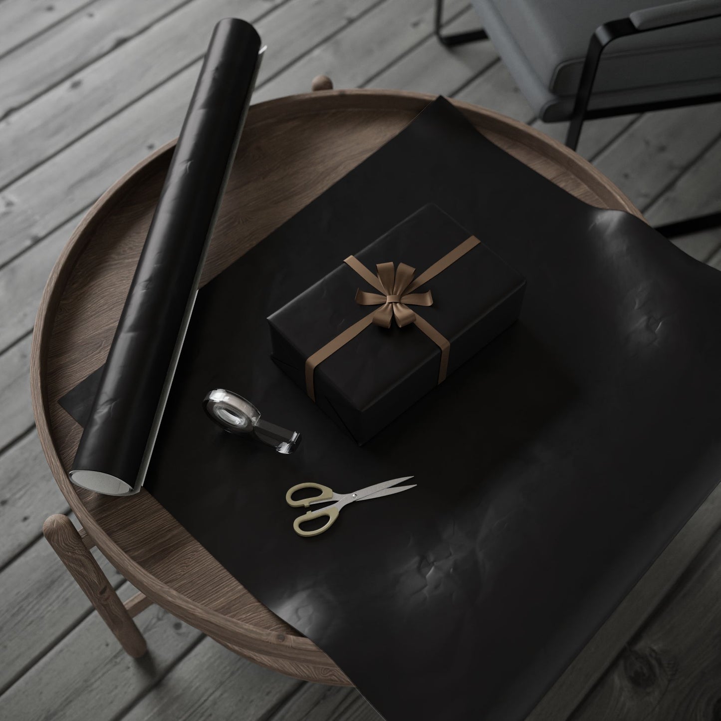 Gift Wrap | Kennesaw, Georgia | Dark (Blue)