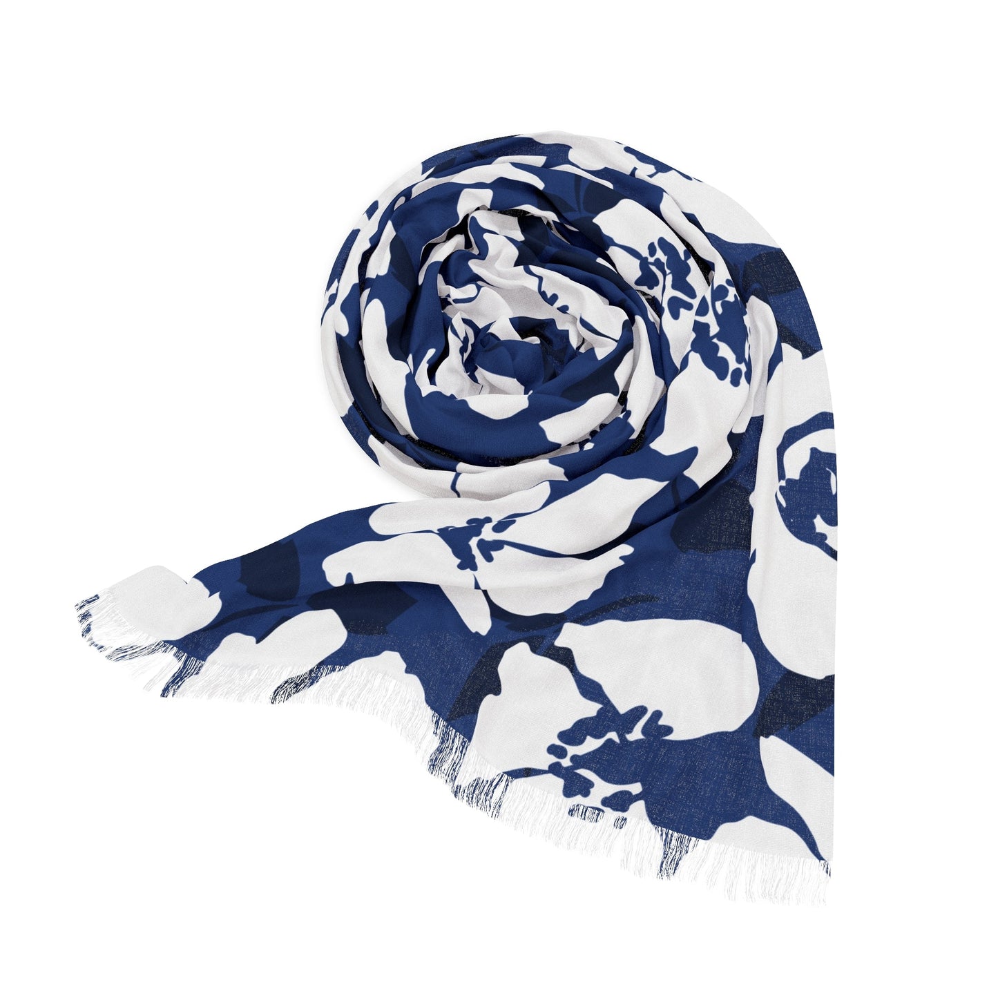 Scarf | Navy & White | Poppy