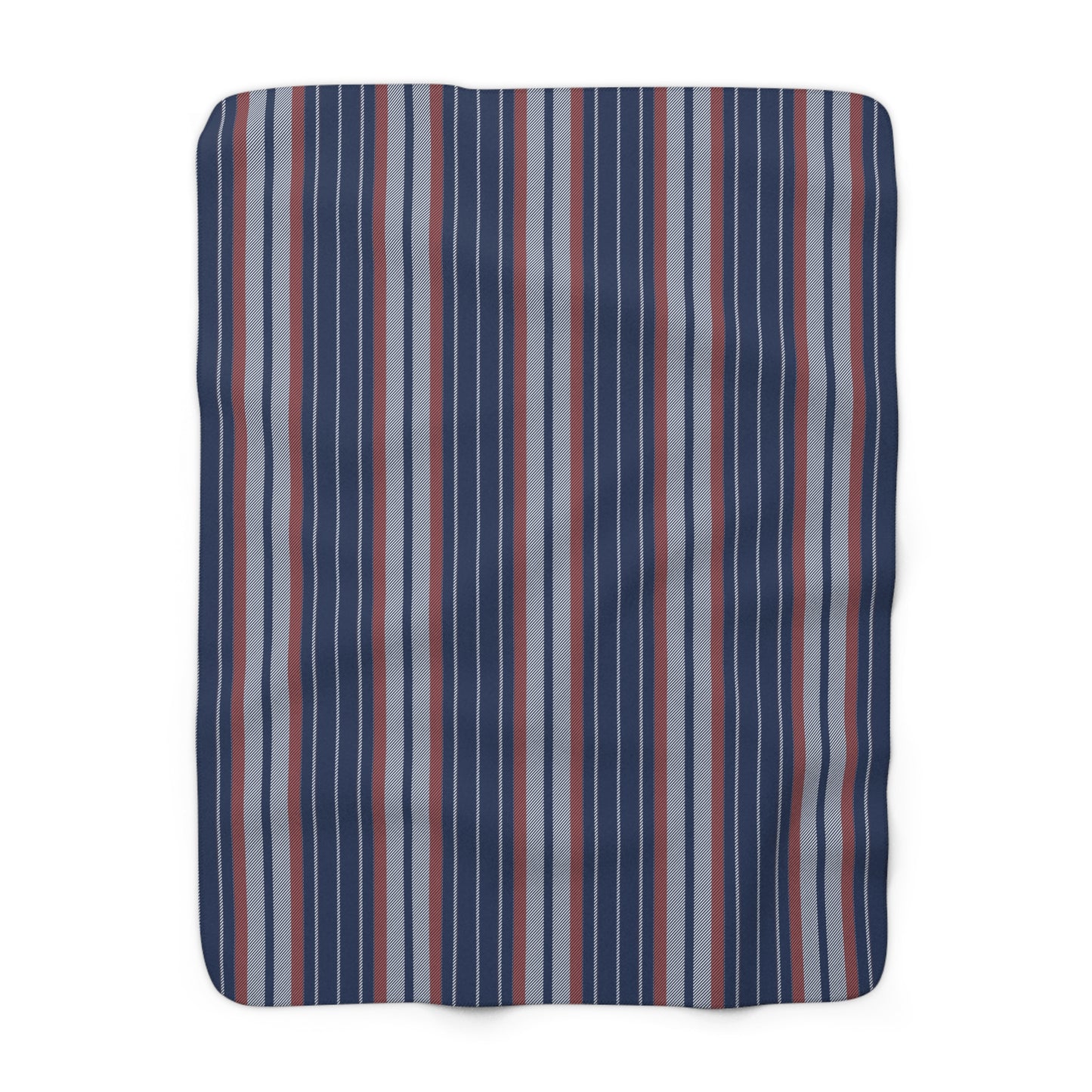 Sherpa Fleece Blanket | Charlottesville, Virginia | Stripe