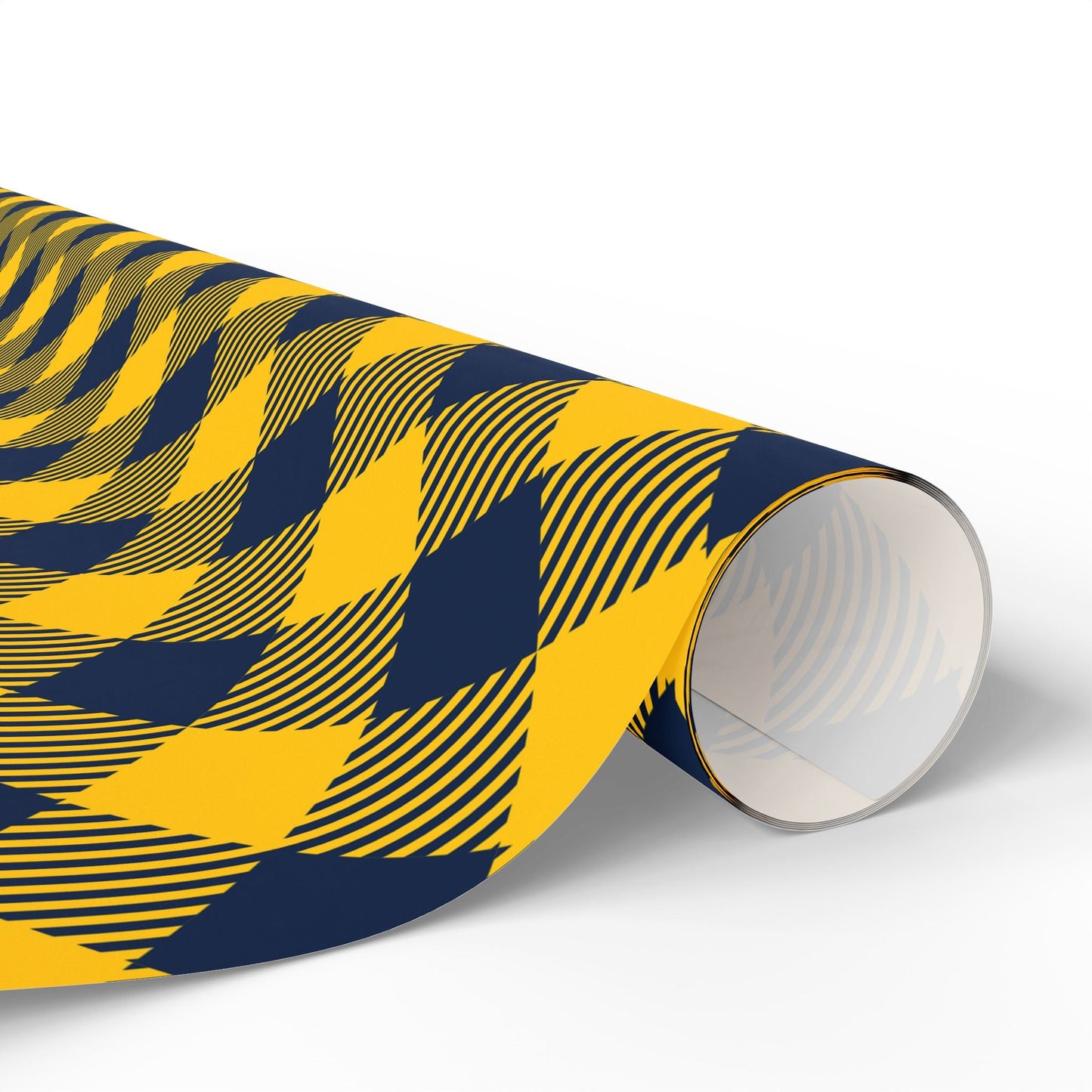 Gift Wrap | Yellow & Blue | Gingham