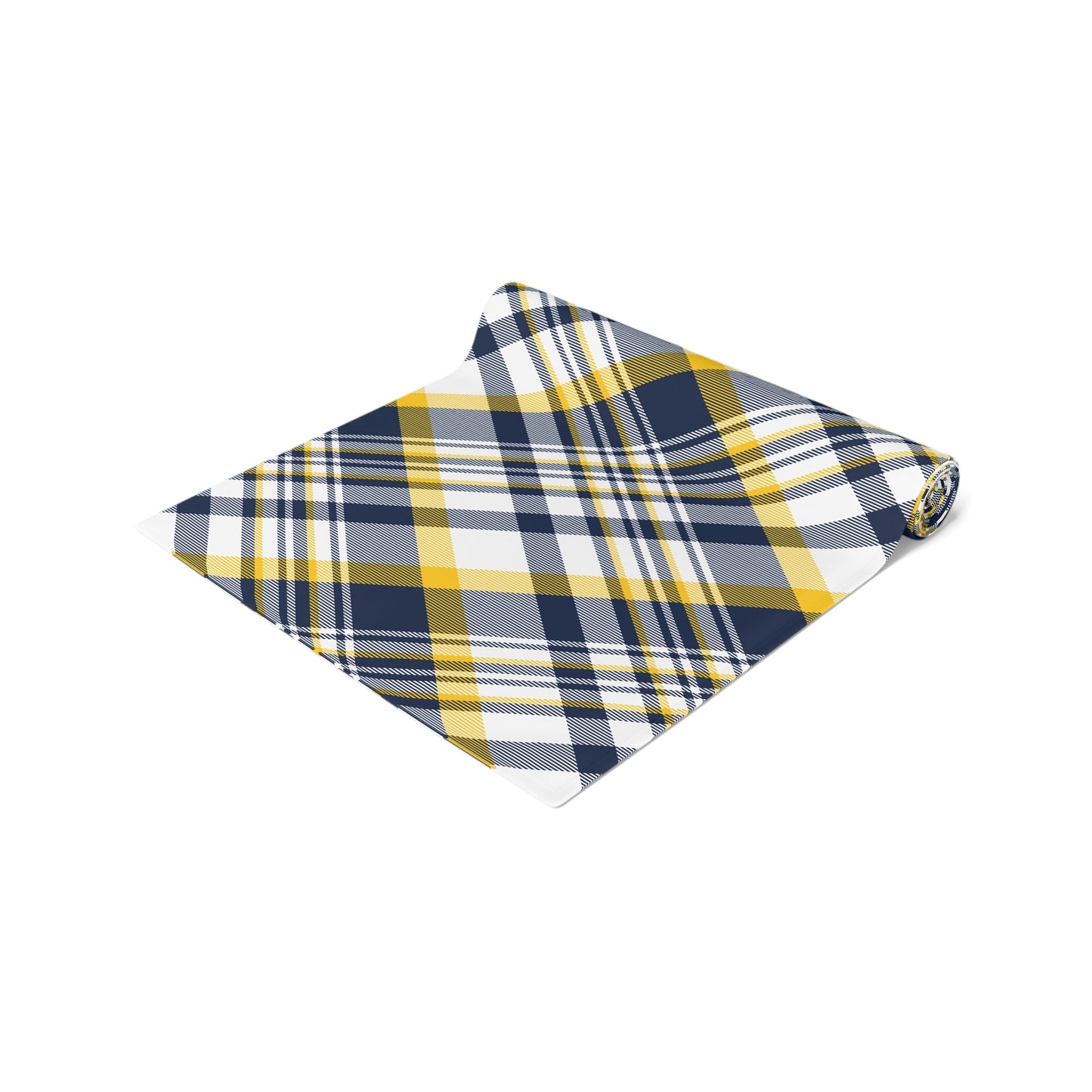 Table Runner | Yellow & Blue | Tartan