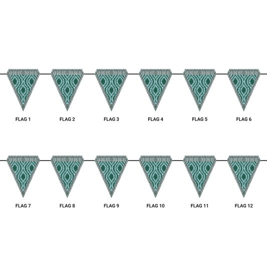 Flag Garland | New Orleans, Louisiana | Ogee