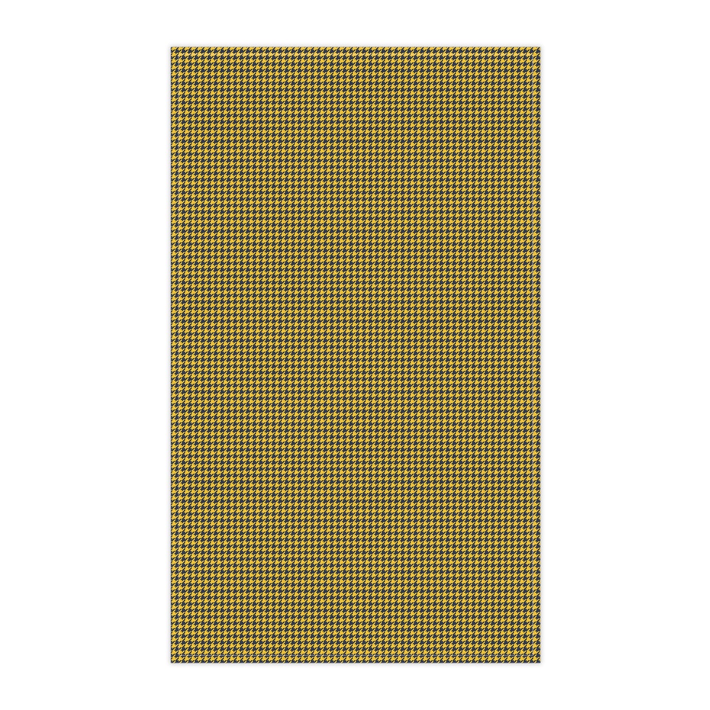 Tea Towels | Yellow & Blue | Houndstooth