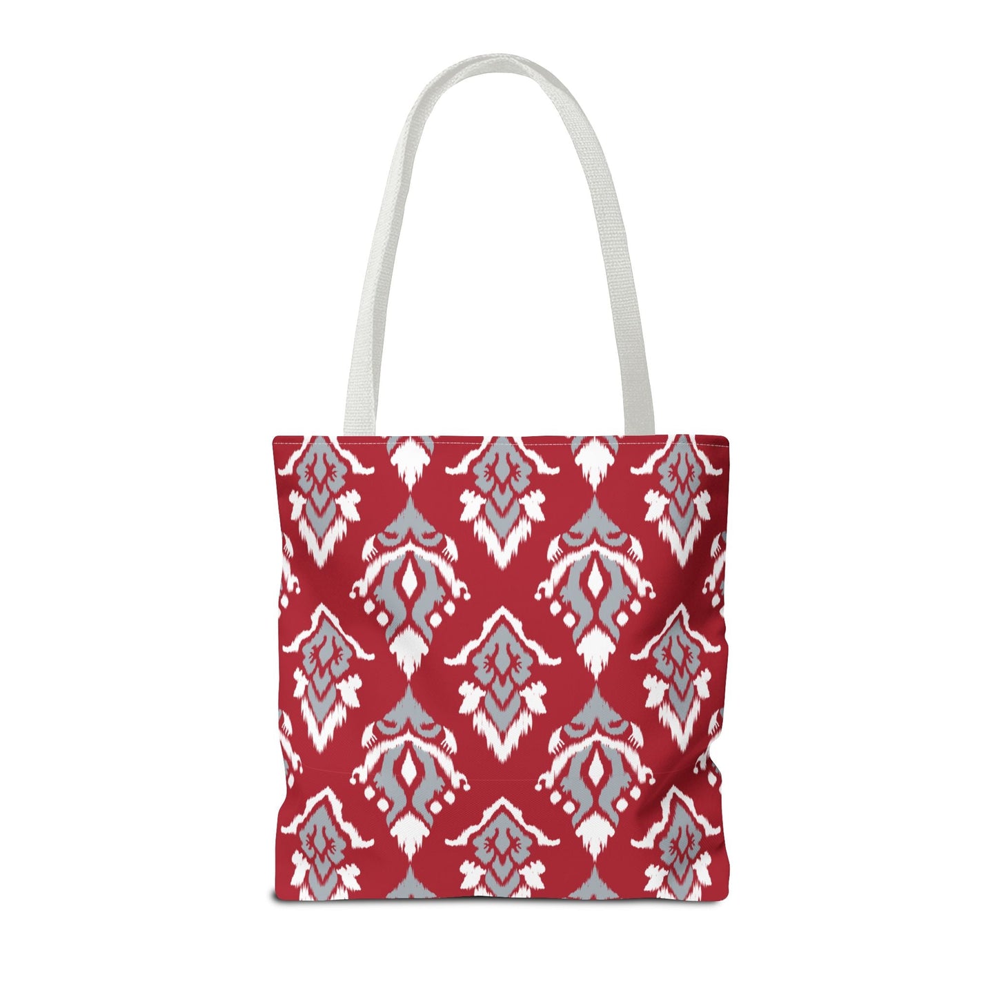 Totes | Red & Gray | Ikat