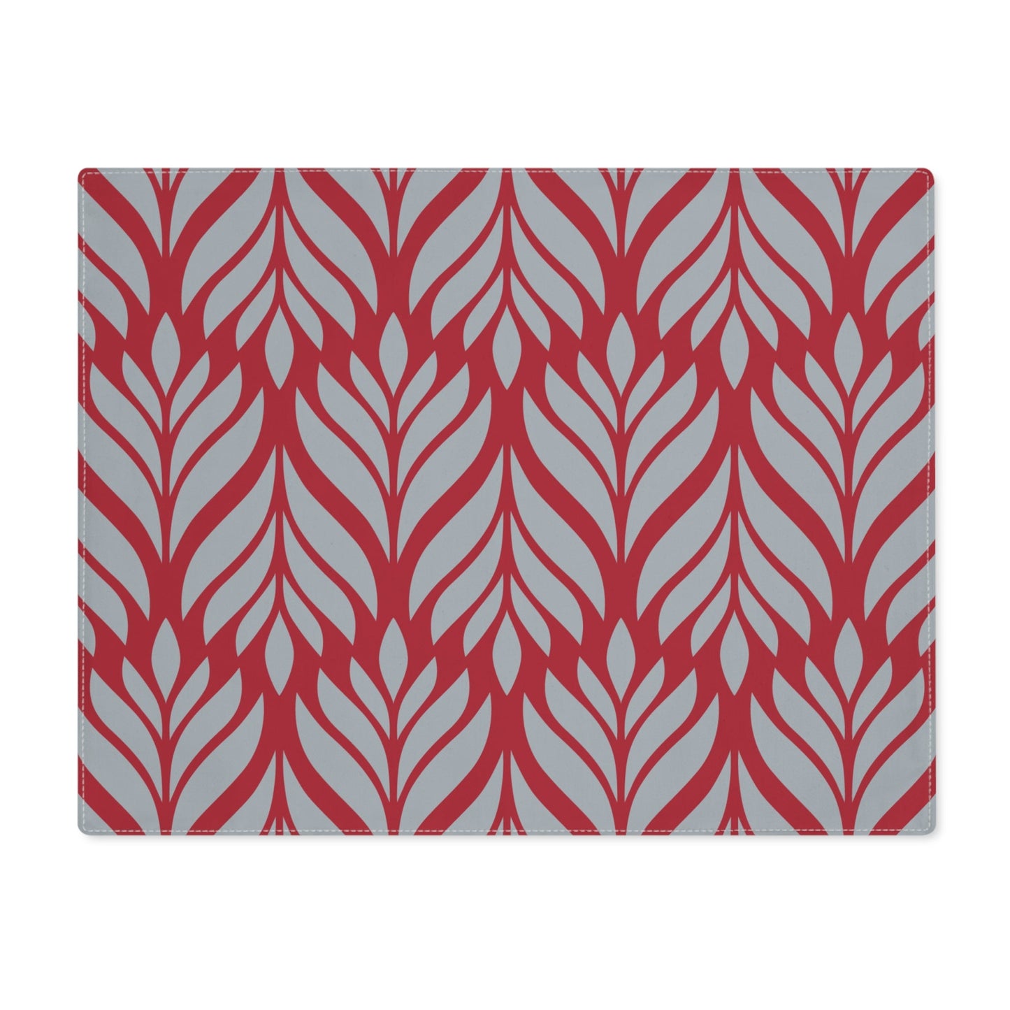 Placemat | Red & Gray | Palm