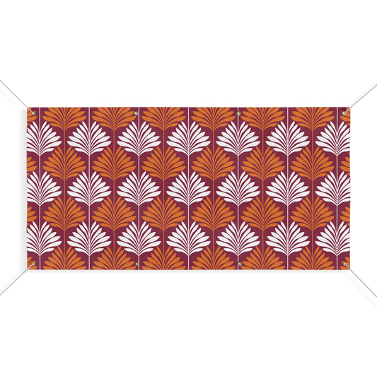 Banner | Maroon & Orange | Deco