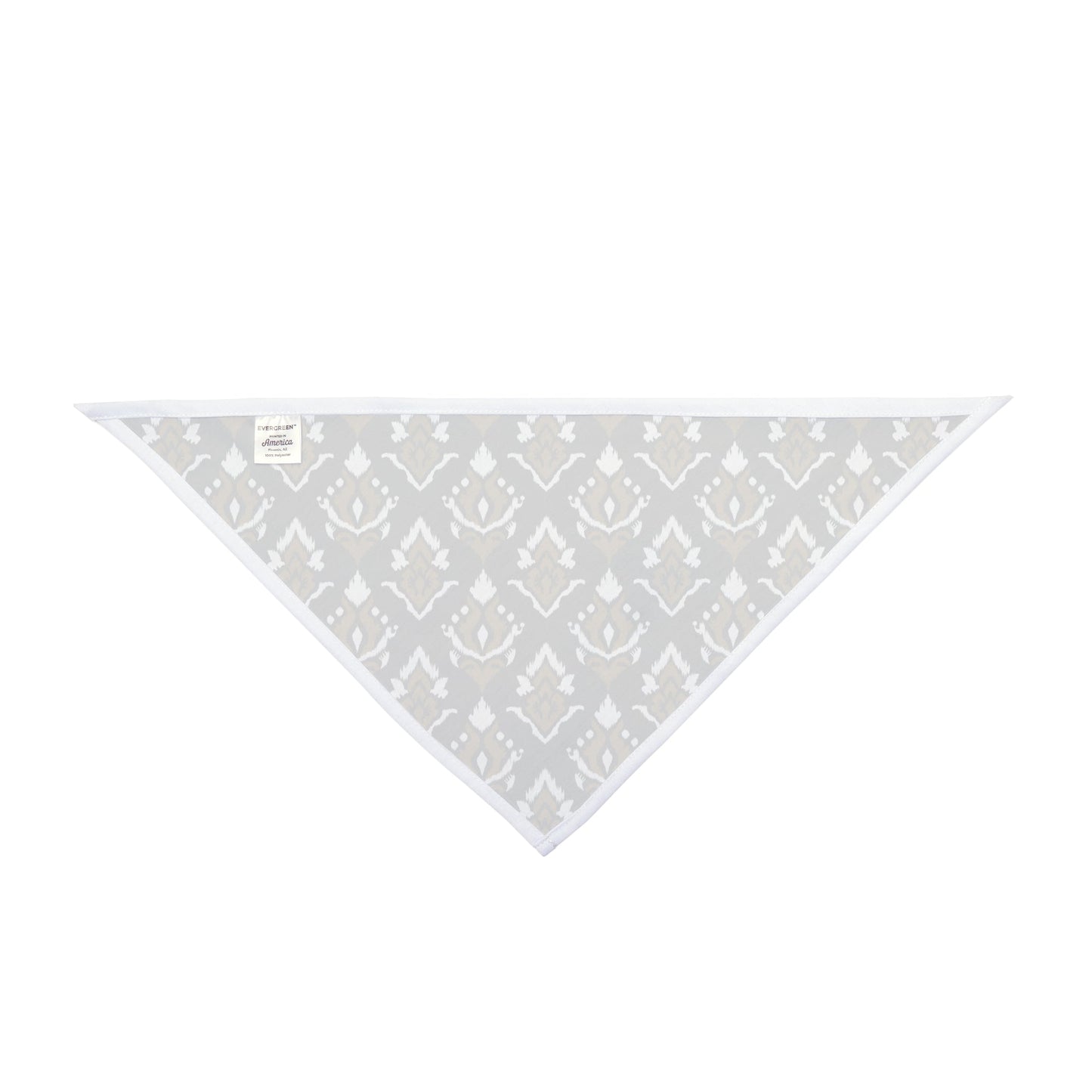 Pet Bandana | Black & Gold | Ikat