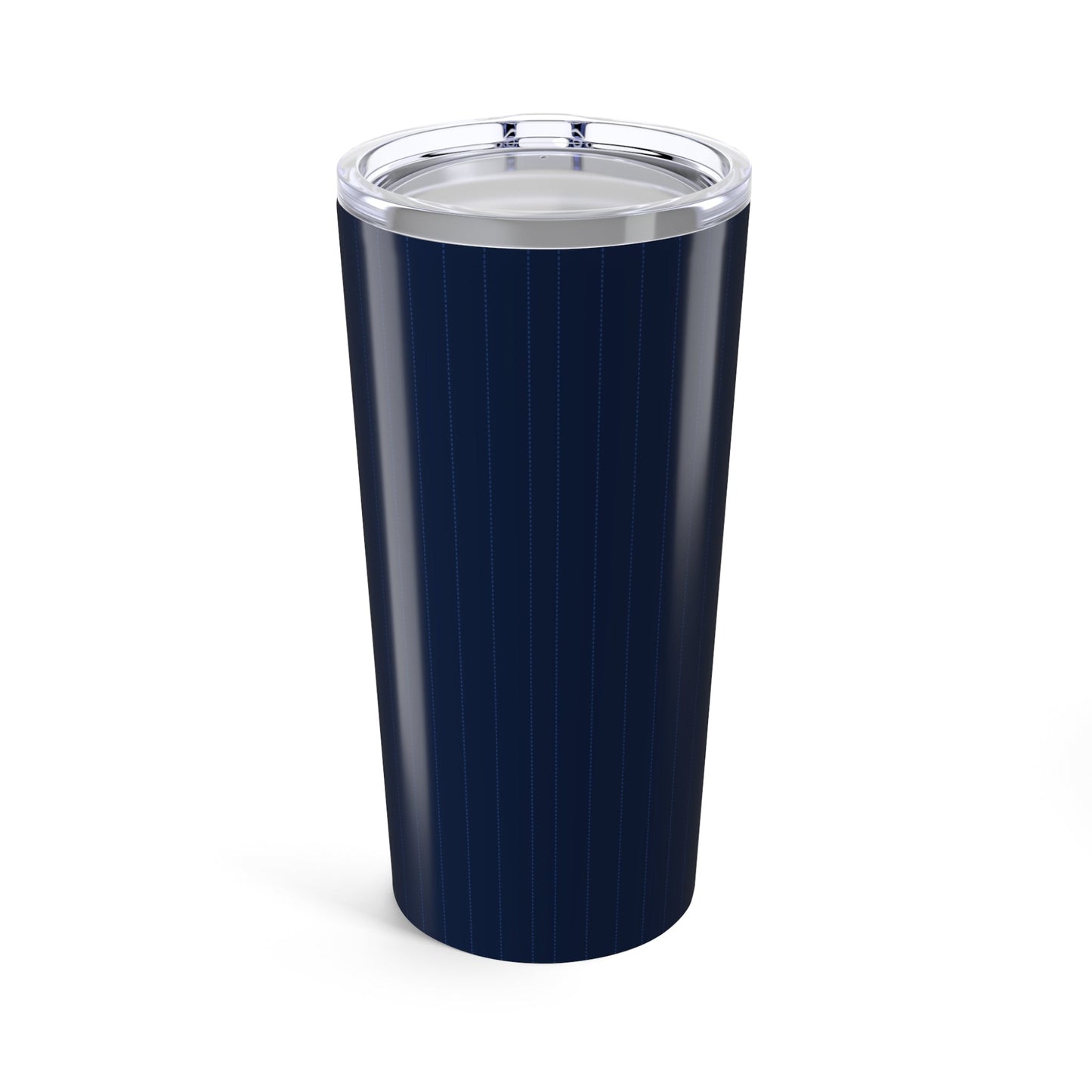 Tumbler | Navy & White | Pinstripe