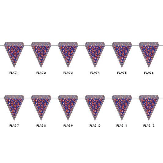 Flag Garland | Gainesville, Florida | Laurel