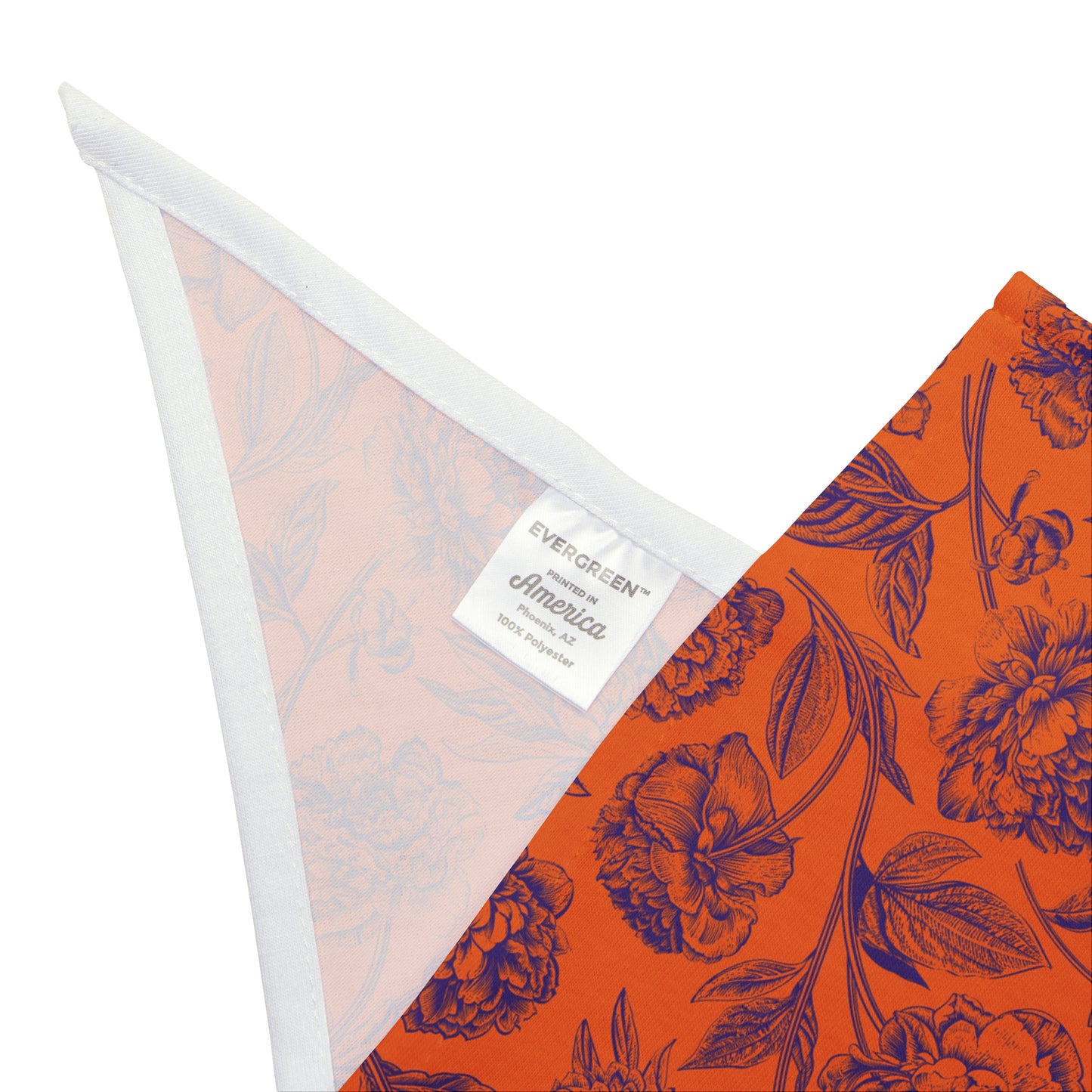 Pet Bandana | Clemson, SC | Peony