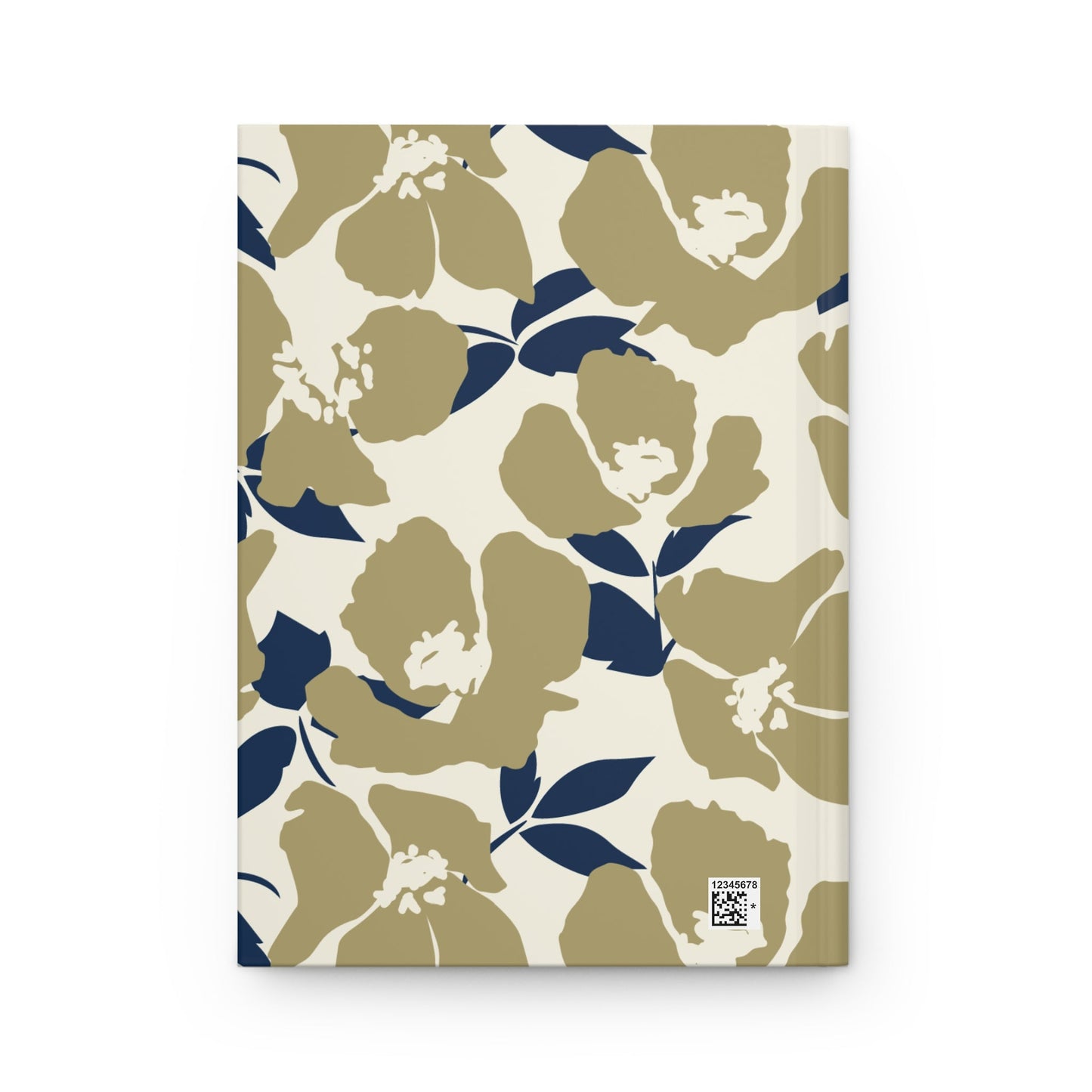 Hardcover Journal | Blue & Gold | Poppy
