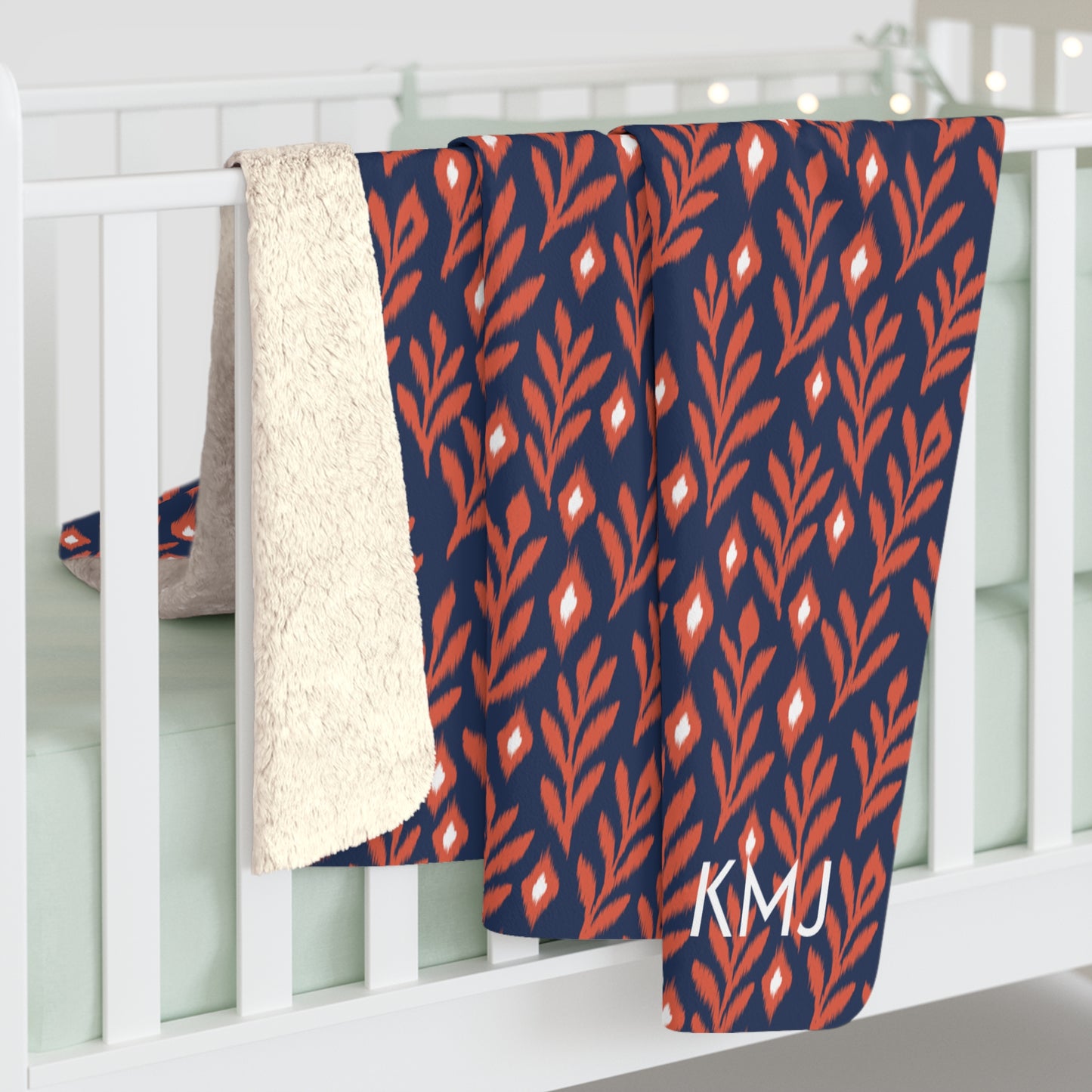 Sherpa Fleece Blanket- Personalized | Charlottesville, Virginia | Laurel