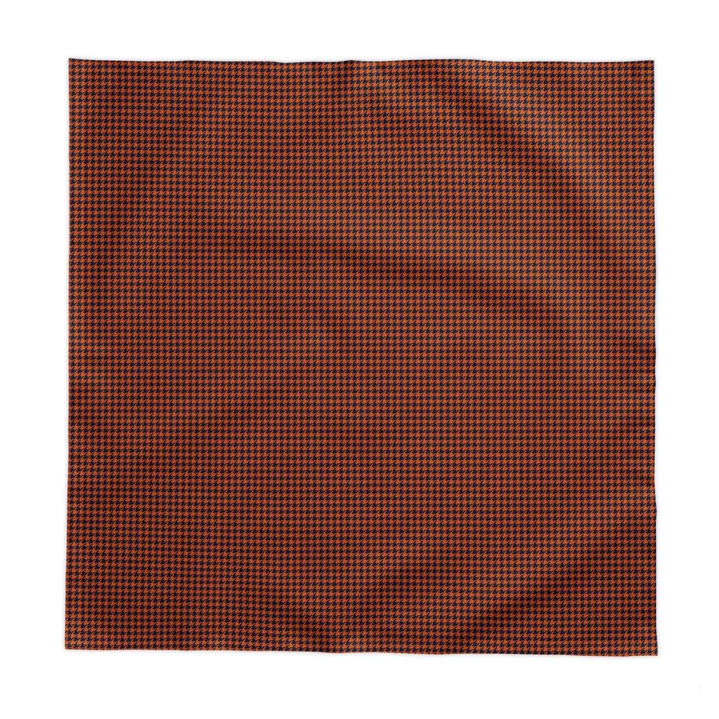 Tablecloth | Orange & Blue | Houndstooth