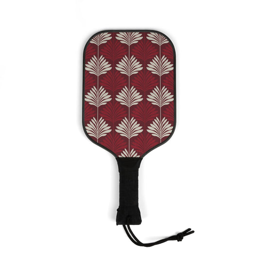 Pickleball Paddle Kit | Maroon & White | Deco