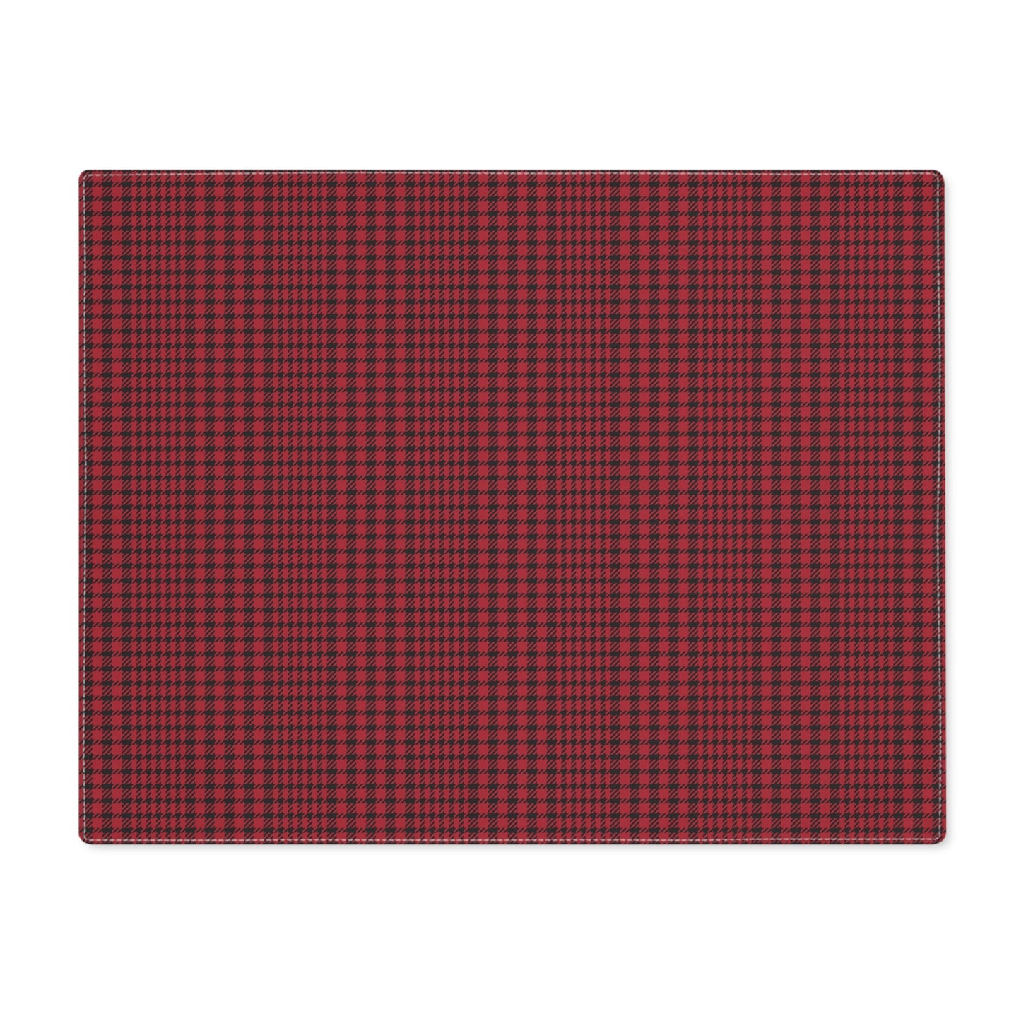 Placemat | Red & Black | Tweed