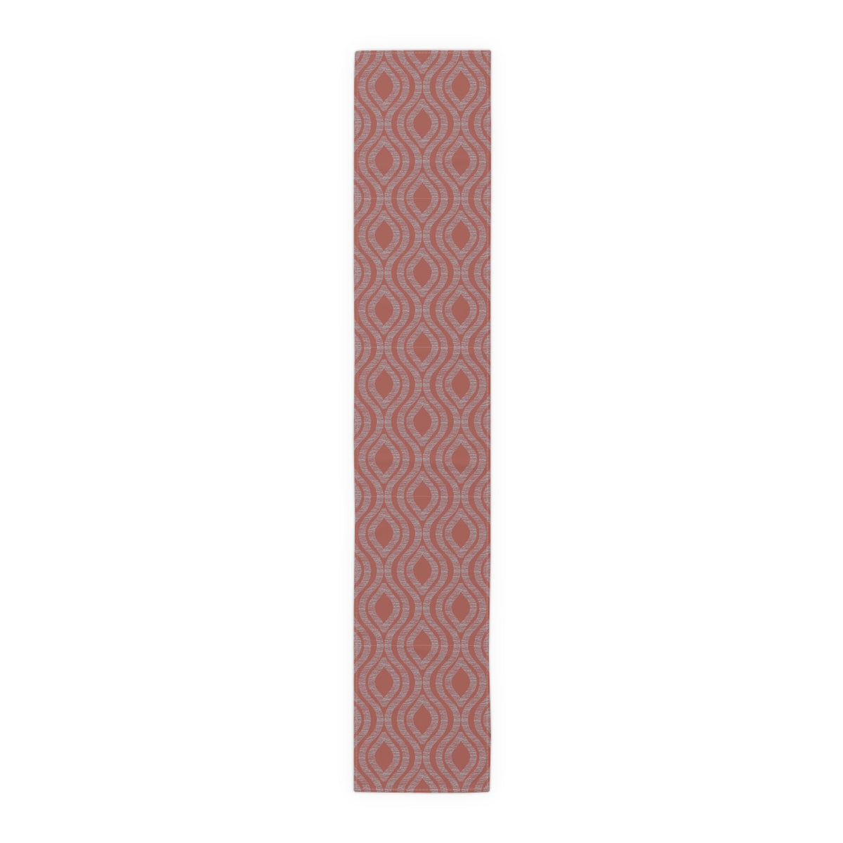 Table Runner | Red & Gray | Ogee