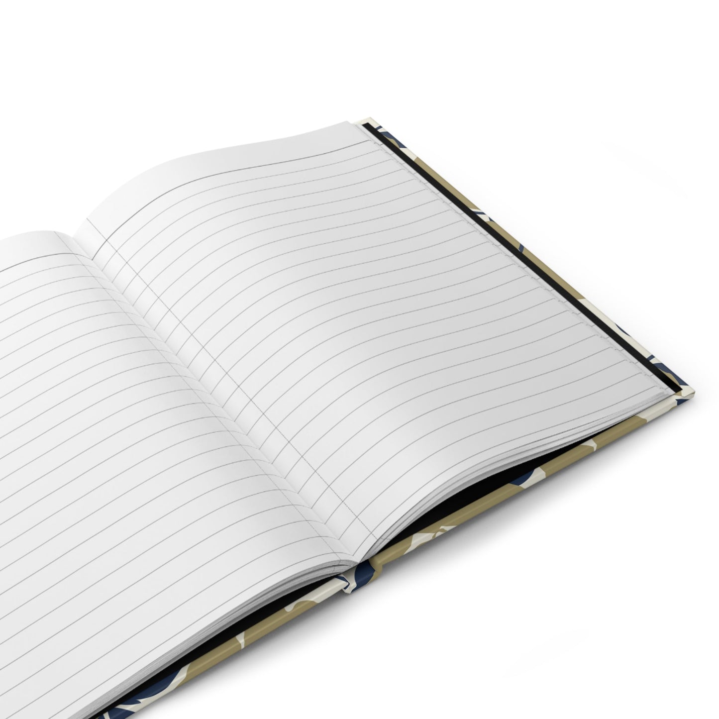 Hardcover Journal | Blue & Gold | Poppy