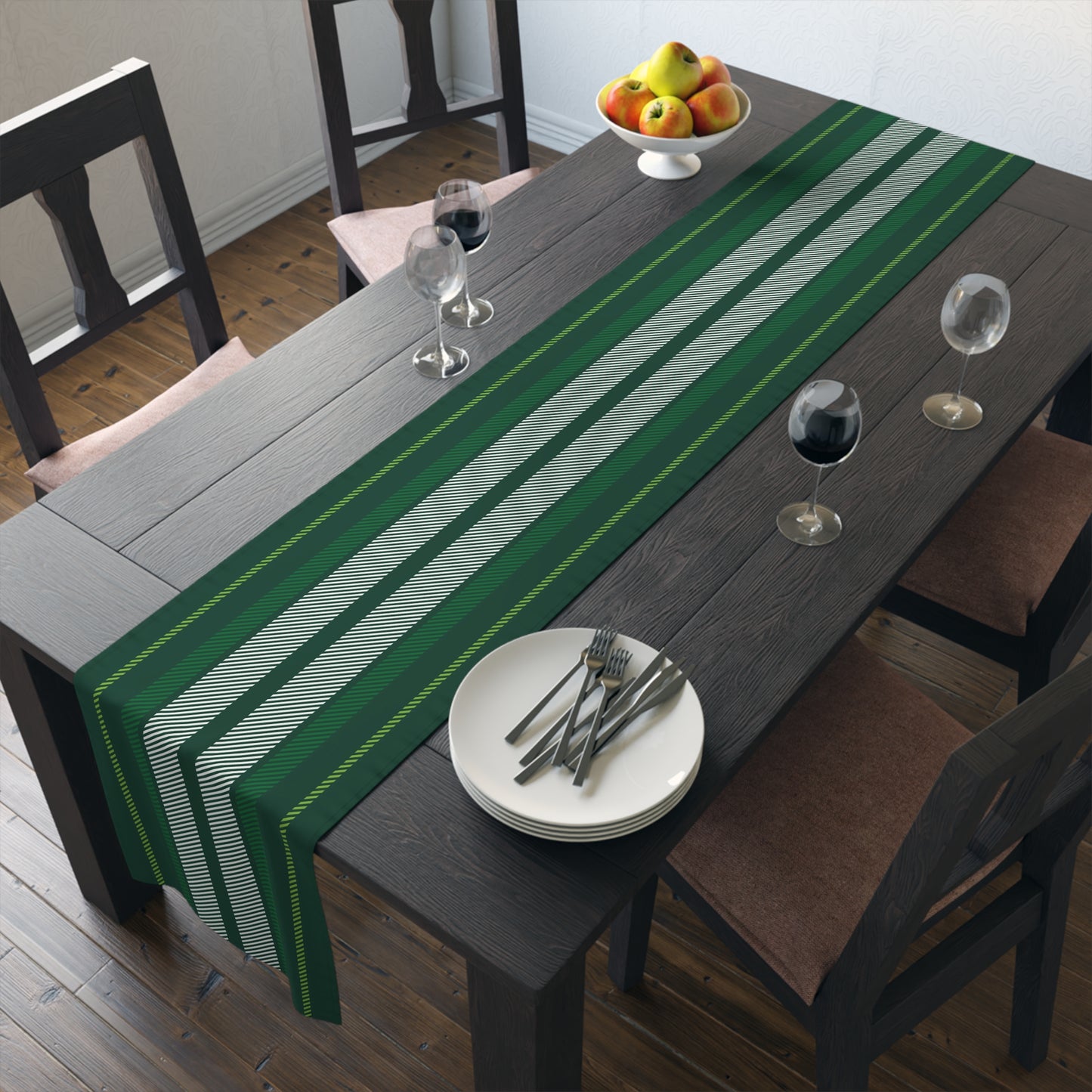 Table Runner | Eugene, Oregon | Stripe