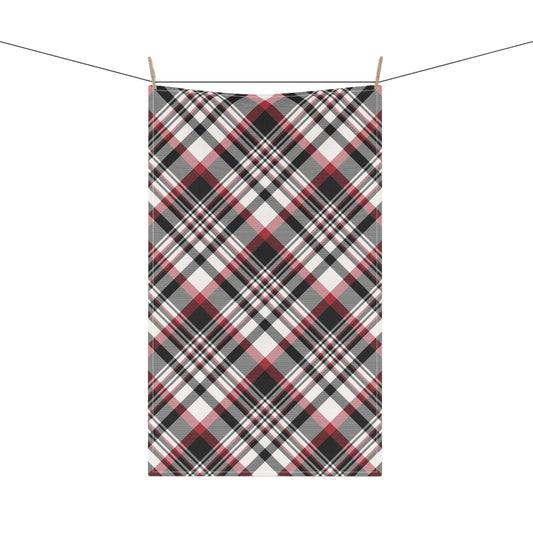 Tea Towel | Red & Black | Tartan
