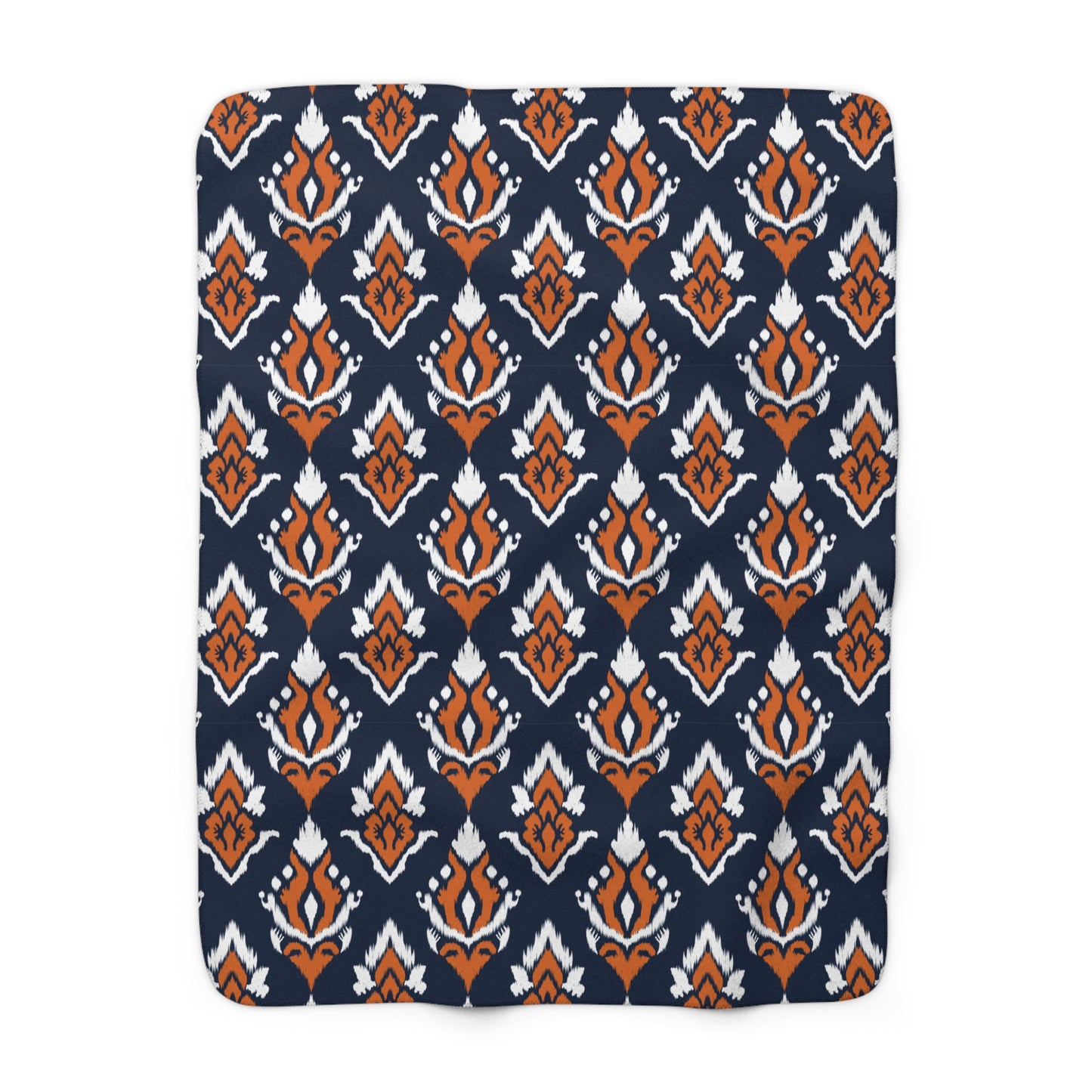 Sherpa Fleece Blanket | Auburn, Alabama | Ikat
