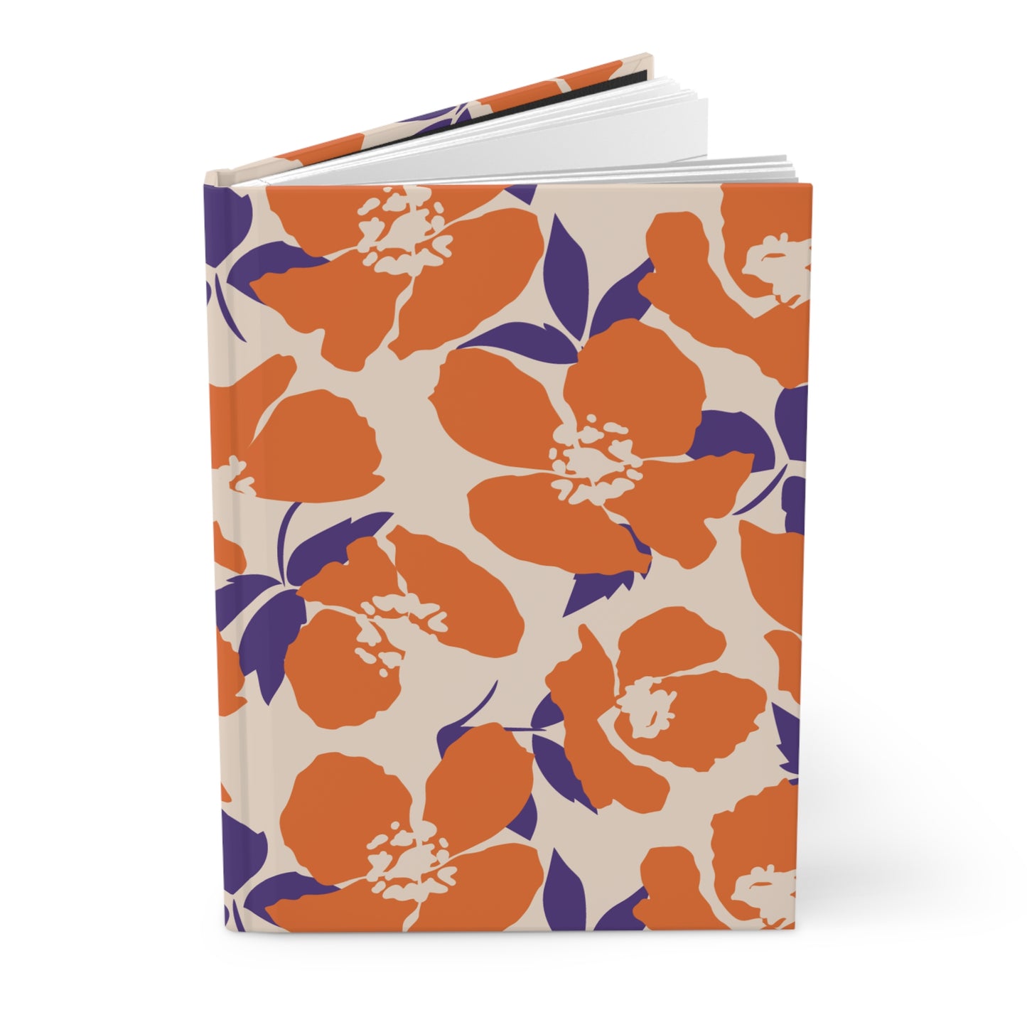 Hardcover Journal | Clemson, South Carolina | Poppy