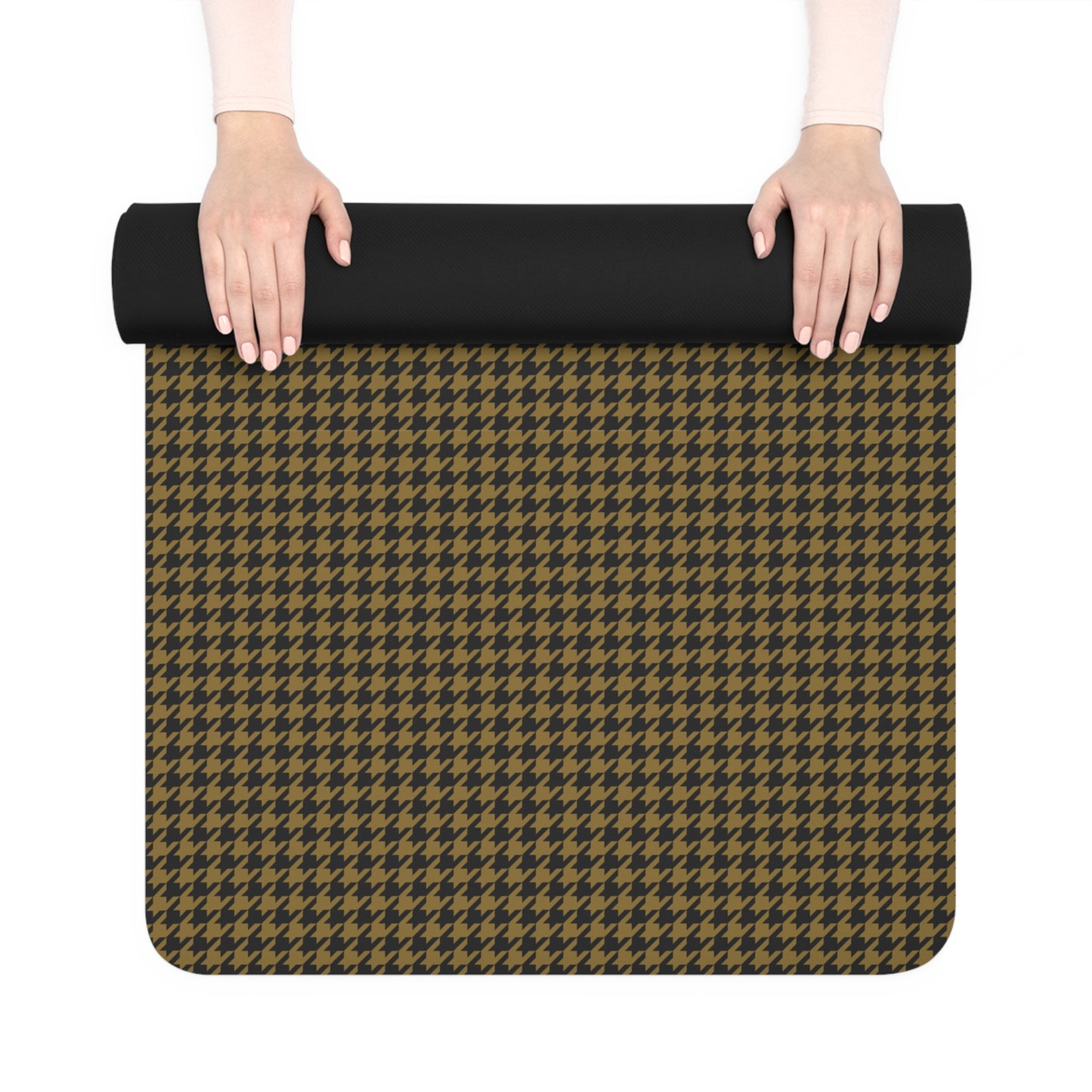 Yoga Mat | Winston Salem, North Carolina | Houndstooth