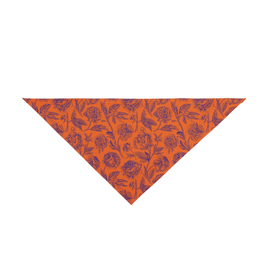 Pet Bandana | Clemson, SC | Peony