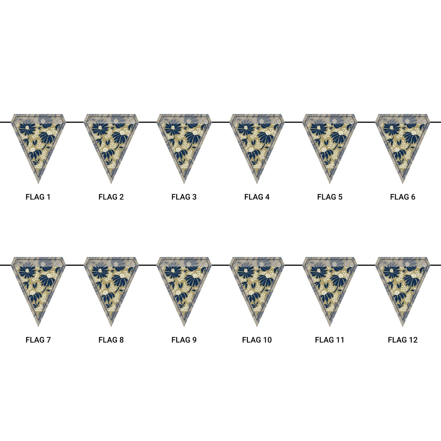 Flag Garland | Atlanta, Georgia | Bellis