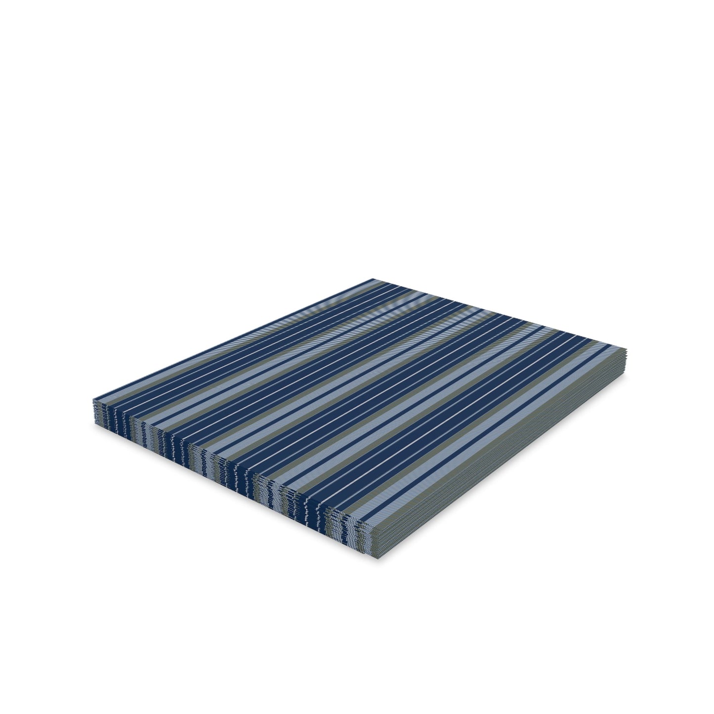 Notecards | Blue & Gold | Stripe