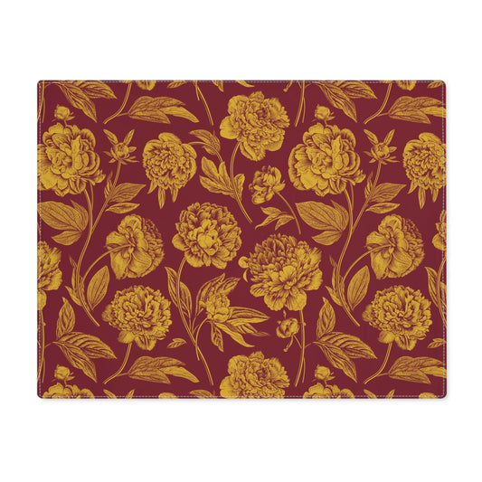 Placemat | Red & Yellow | Peony