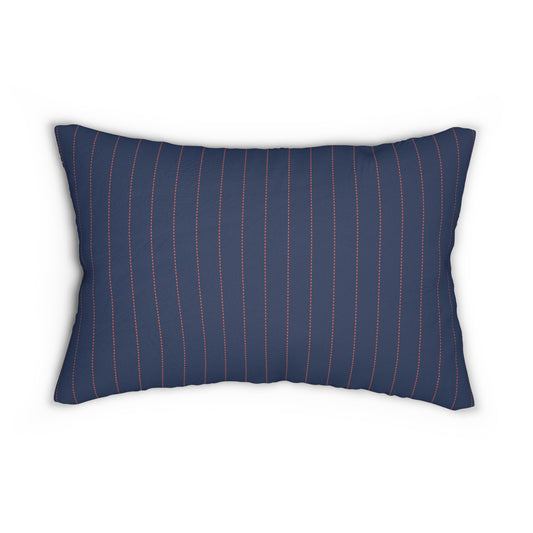 Lumbar Pillow | Charlottesville, Virginia | Pinstripe