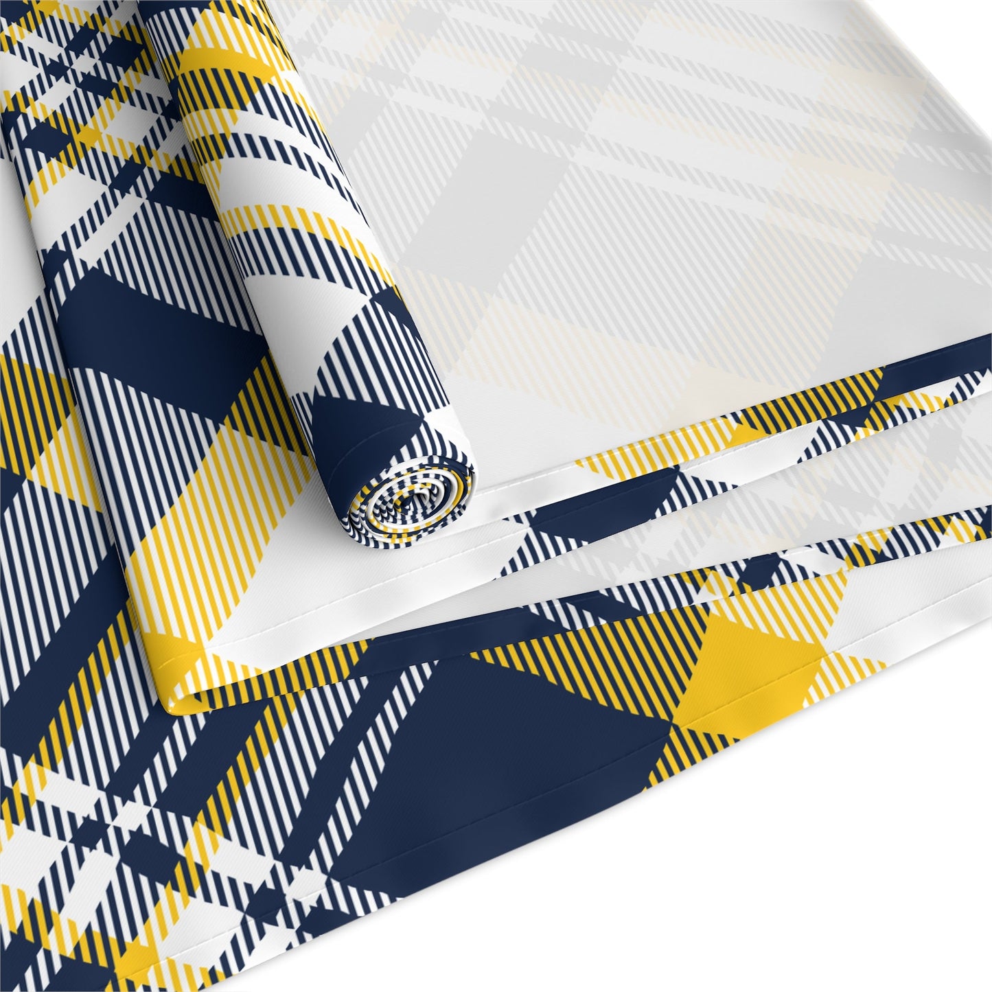 Table Runner | Yellow & Blue | Tartan