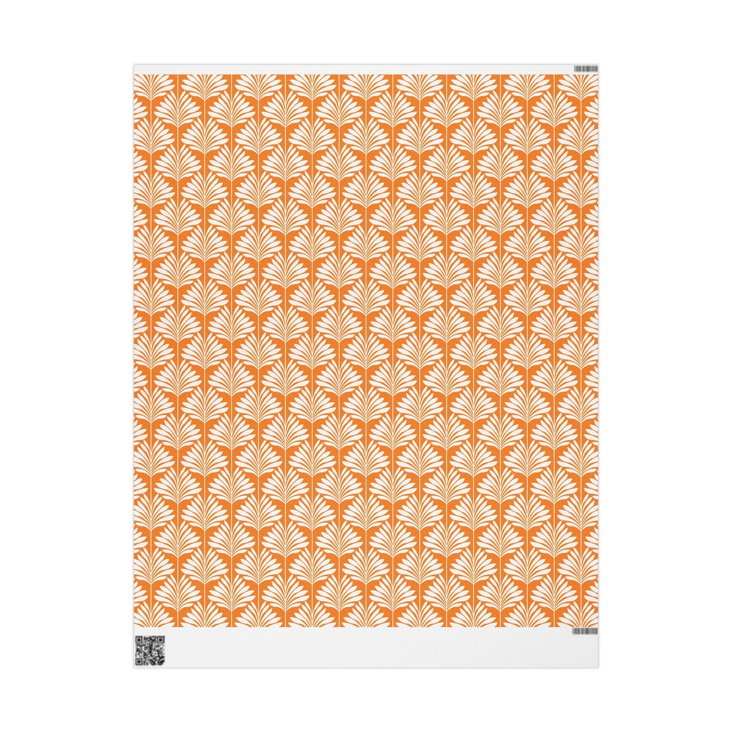Gift Wrap | Orange & White | Deco