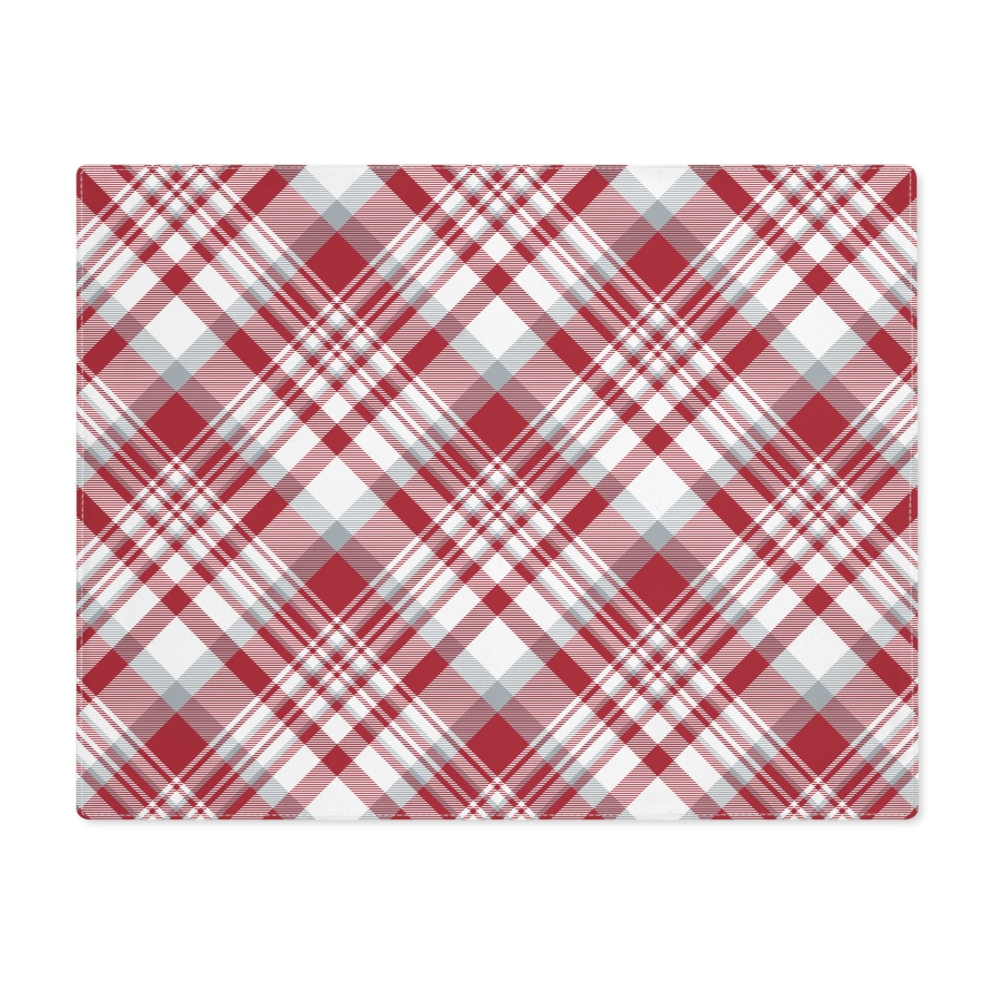 Placemat | Red & Gray | Tartan