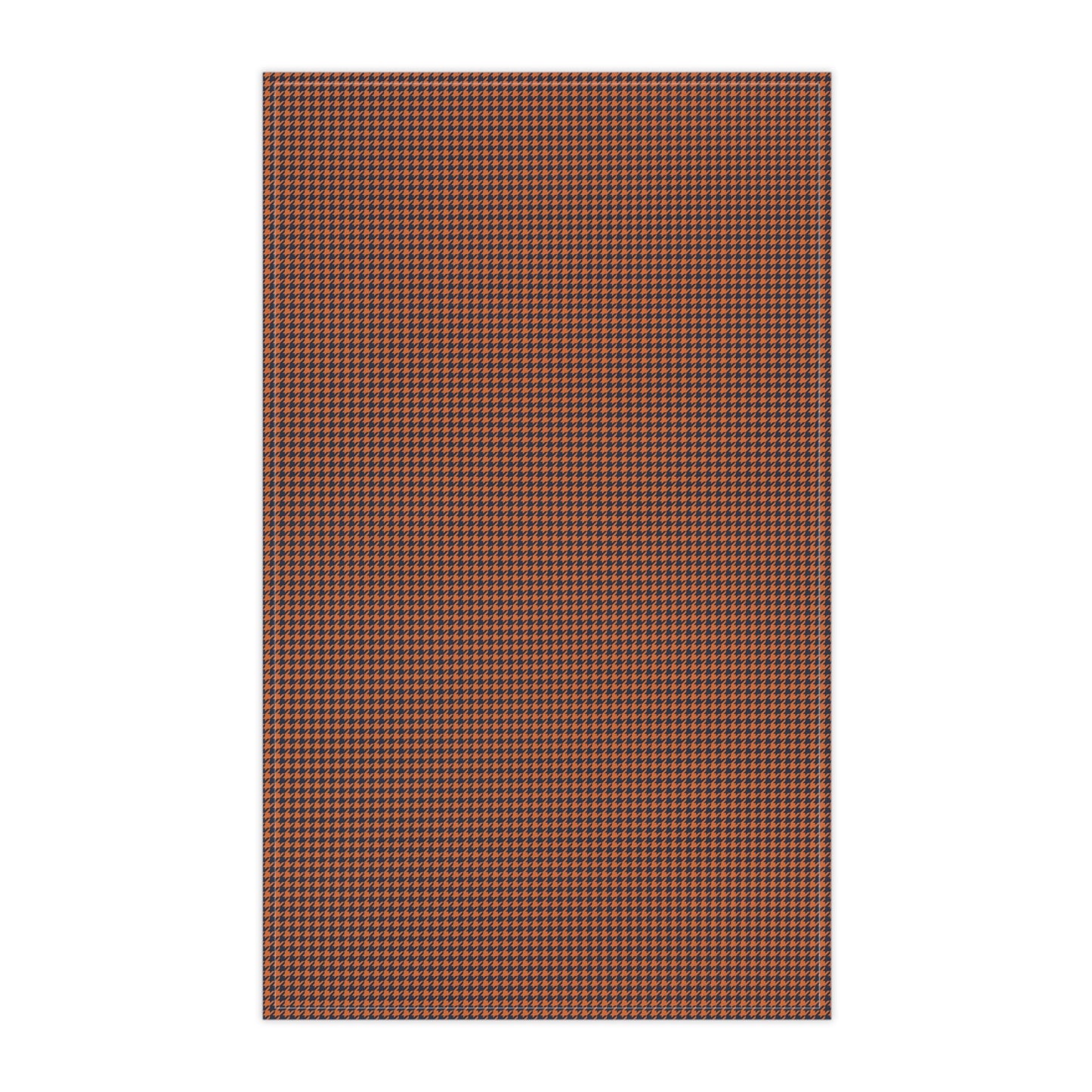Tea Towels | Orange & Blue | Houndstooth