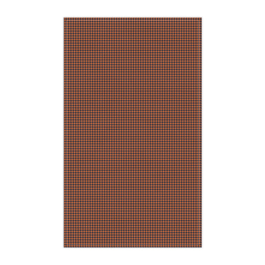 Tea Towels | Orange & Blue | Houndstooth