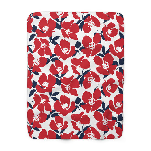 Sherpa Blanket | Oxford, Mississippi | Poppy