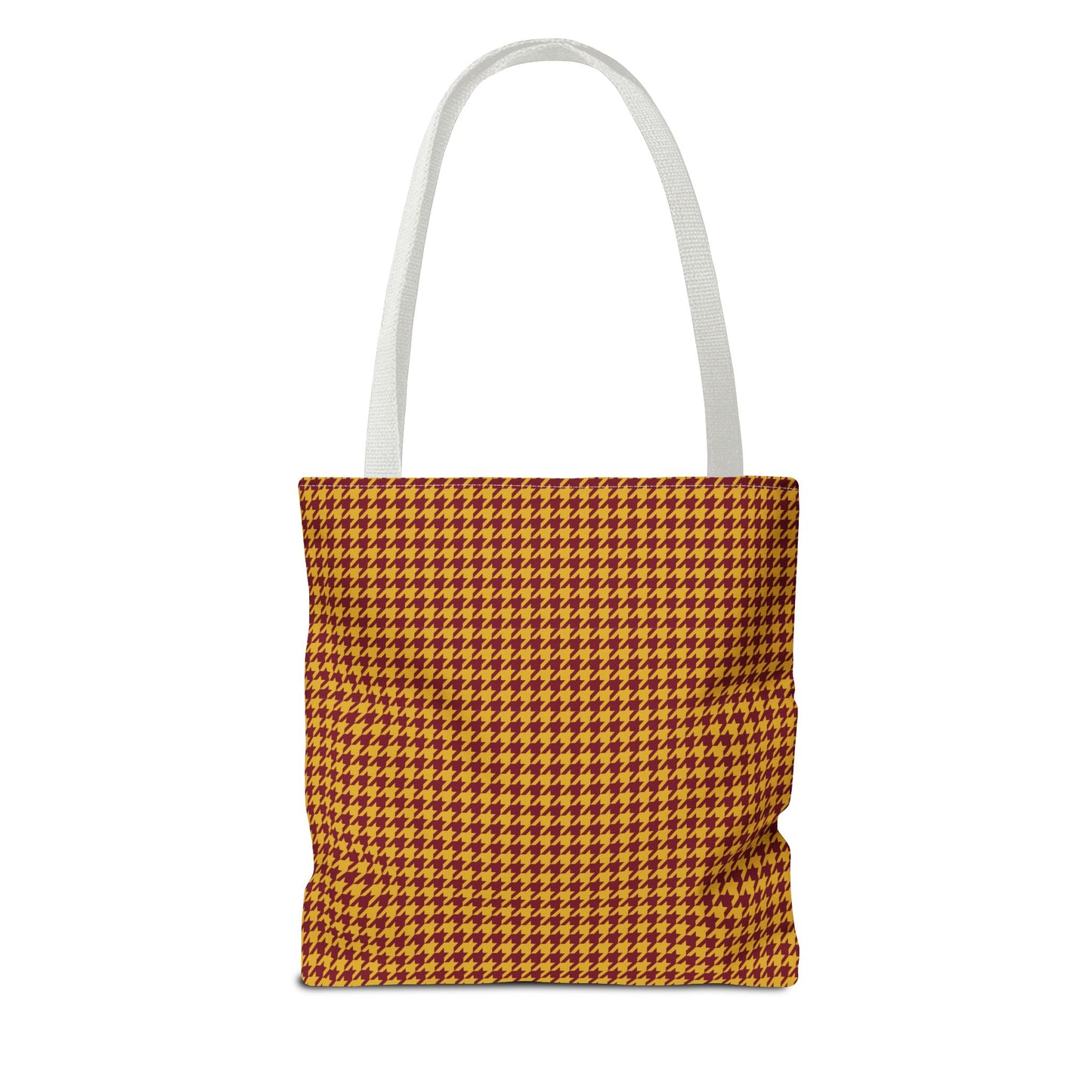 Totes - Personalized | Red & Yellow | Houndstooth