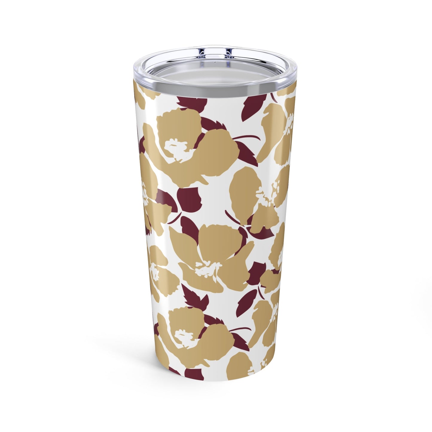 Tumbler | Maroon & Gold | Poppy